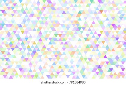 Light Blue, Red vector abstract polygonal background. Shining illustration, which consist of triangles. A completely new design for your business.
