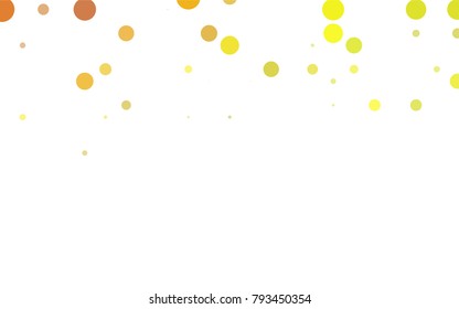 Light Blue, Red vector abstract pattern with circles. Geometry template for your business design. Background with colored spheres.