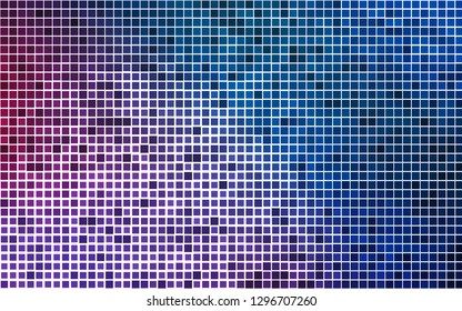 Light Blue, Red vector backdrop with rectangles, squares. Rectangles on abstract background with colorful gradient. Smart design for your business advert.