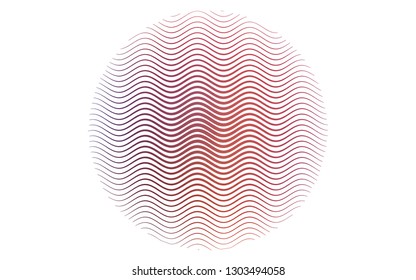 Light Blue, Red vector backdrop with long lines. Lines on blurred abstract background with gradient. Backdrop for TV commercials.