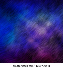 Light Blue, Red vector backdrop with circular arc. Illustration in abstract style with gradient curved.  Pattern for ads, commercials.
