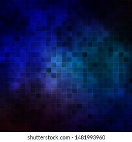 Light Blue, Red vector backdrop with rectangles. Illustration with a set of gradient rectangles. Best design for your ad, poster, banner.