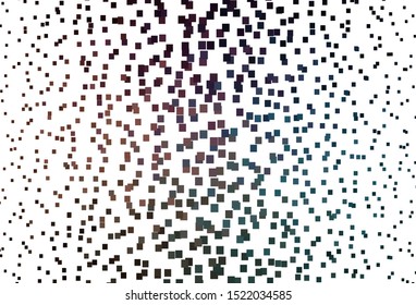 Light Blue, Red vector backdrop with rhombus. Decorative design in abstract style with rectangles. Best design for your ad, poster, banner.