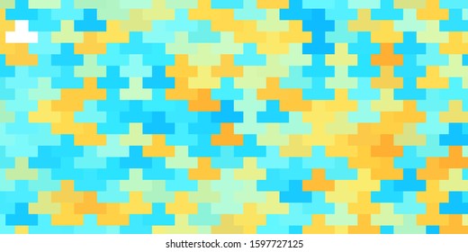 Light Blue, Red vector backdrop with rectangles. New abstract illustration with rectangular shapes. Design for your business promotion.