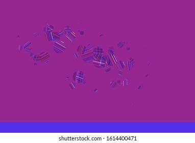 Light Blue, Red vector backdrop with dots. Modern abstract illustration with colorful water drops. Design for your business advert.