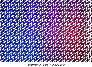 Light Blue, Red vector backdrop with bent lines. Brand new colored illustration in marble style with gradient. The best blurred design for your business.