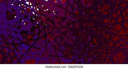 Light Blue, Red vector backdrop with chaotic shapes. Colorful abstract forms with gradient in simple style. Elegant design for wallpaper set.