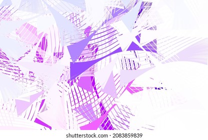 Light Blue, Red vector backdrop with lines, triangles. Modern abstract illustration with colorful triangles. Pattern for booklets, leaflets