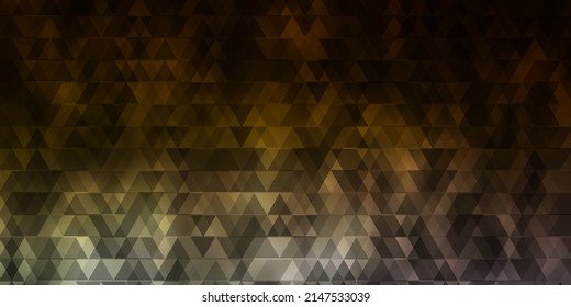 Hellblau, roter Vektorhintergrund mit Linien, Dreiecken. Kluges Design im abstrakten Stil mit Farbverlauf-Dreiecken. Muster für Werbespots.