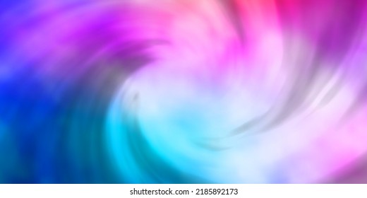 Light Blue, Red vector backdrop with cumulus. Illustration in abstract style with gradient clouds. Template for websites.