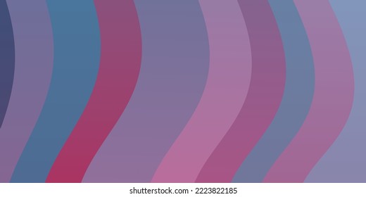 Light Blue, Red vector backdrop with curves. Illustration in halftone style with gradient curves. Pattern for websites, landing pages.