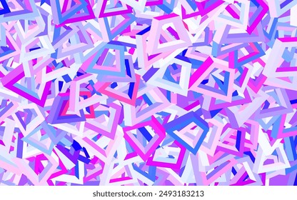 Light Blue, Red vector backdrop with memphis shapes. Illustration with colorful gradient shapes in abstract style. Background for a cell phone.