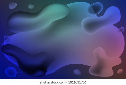 Light Blue, Red vector background with bent lines. Glitter abstract illustration with wry lines. Textured wave pattern for backgrounds.