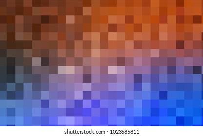 Light Blue, Red vector background of rectangles and squares. Style quilt and blanket. Geometrical rectangular pattern. Repeating pattern with rectangle shapes.