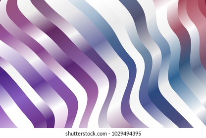 Light Blue, Red vector background with bubble shapes. Creative illustration in halftone marble style with gradient. The template for cell phone backgrounds.