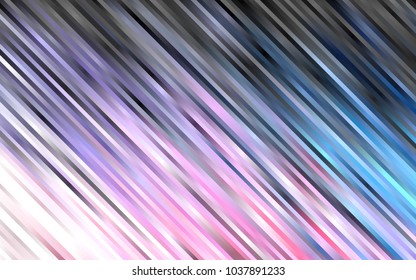Light Blue, Red vector background with straight lines. Shining colored illustration with narrow lines. Best design for your ad, poster, banner.