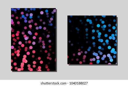 Light Blue, Red vector background for presentations. Modern abstract design concept with colorful gradient. Completely new template for your brand book.