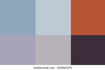 Light Blue, Red vector background with bright palette. Decorative design of colorful palette. Pattern of colors for designers of booklets, leaflets.