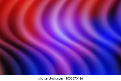 Light Blue, Red vector background with liquid shapes. A completely new color illustration in marble style. Marble style for your business design.