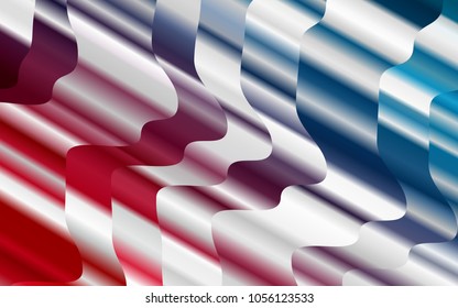 Light Blue, Red vector background with bubble shapes. Brand-new colored illustration in marble style with gradient. New composition for your brand book.