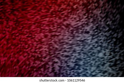 Light Blue, Red vector background with abstract lines. A vague circumflex abstract illustration with gradient. A new texture for your  ad, booklets, leaflets.