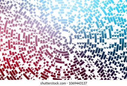 Light Blue, Red vector background with abstract lines. Glitter abstract illustration with wry lines. The best blurred design for your business.