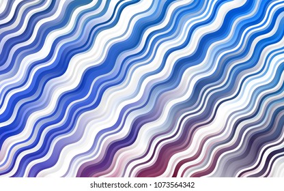 Light Blue, Red vector background with bubble shapes. Brand-new colored illustration in marble style with gradient. The elegant pattern for brand book.