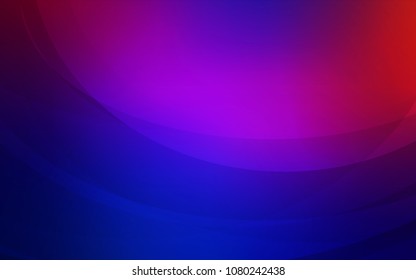 Light Blue, Red vector background with abstract circles. Glitter abstract illustration with wry lines. The best blurred design for your business.