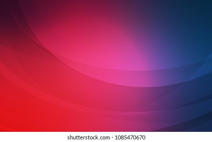 Light Blue, Red vector background with abstract circles. Creative geometric illustration in marble style with gradient. The best blurred design for your business.