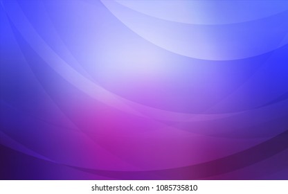 Light Blue, Red vector background with curved circles. Creative illustration in halftone marble style with gradient. Marble style for your business design.