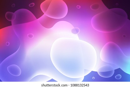 Light Blue, Red vector background with bent lines. Glitter abstract illustration with wry lines. Memphis design for your web site.