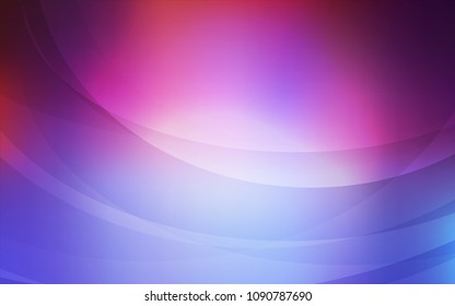 Light Blue, Red vector background with lava shapes. Shining crooked illustration in marble style. A new texture for your  ad, booklets, leaflets.