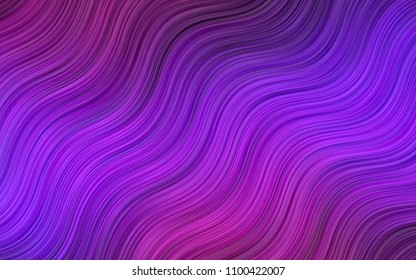 Light Blue, Red vector background with bent ribbons. Blurred geometric sample with gradient bubbles.  A completely new marble design for your business.