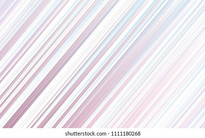 Light Blue, Red vector background with straight lines. Modern geometrical abstract illustration with staves. The pattern can be used as ads, poster, banner for commercial.