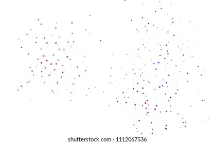 Light Blue, Red vector  background with bubbles. Blurred decorative design in abstract style with bubbles. The pattern can be used for beautiful websites.