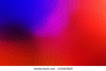 Light Blue, Red vector background with bubbles. Beautiful colored illustration with blurred circles in nature style. Pattern can be used for beautiful websites.