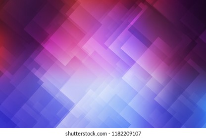 Light Blue, Red vector background with straight lines. Modern geometrical abstract illustration with Lines. Best design for your ad, poster, banner.