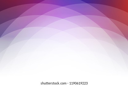 Light Blue, Red vector background with bent ribbons. Modern gradient abstract illustration with bandy lines. New composition for your brand book.