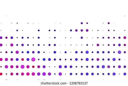 Light Blue, Red vector background with bubbles. Modern abstract illustration with colorful water drops. Pattern for ads, booklets.