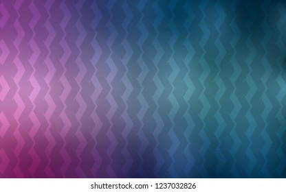 Light Blue, Red vector background with straight lines. Blurred decorative design in simple style with lines. Pattern for ads, posters, banners.