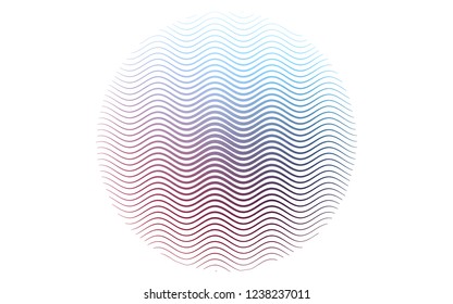 Light Blue, Red vector background with straight lines. Lines on blurred abstract background with gradient. Pattern for ads, posters, banners.