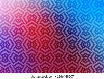 Light Blue, Red vector background with straight lines. Modern geometrical abstract illustration with staves. Pattern for websites, landing pages.