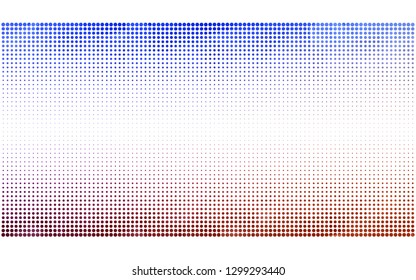 Light Blue, Red vector  background with spots. Modern abstract illustration with colorful water drops. Pattern for textures of wallpapers.