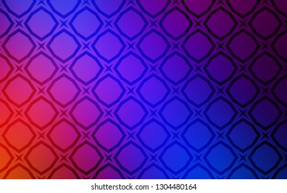 Light Blue, Red vector background with colored stars. Blurred decorative design in simple style with stars. Pattern for wrapping gifts.