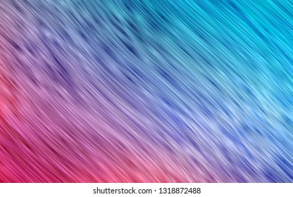 Light Blue, Red vector background with liquid shapes. A completely new color illustration in marble style. A new texture for your  ad, booklets, leaflets.