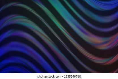 Light Blue, Red vector background with astronomical stars. Modern abstract illustration with Big Dipper stars. Pattern for astronomy websites.