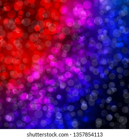 Light Blue, Red vector background with circles. Abstract illustration with colorful spots in nature style. Pattern for websites, landing pages.