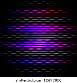 Light Blue, Red vector background with circles. Abstract colorful disks on simple gradient background. New template for your brand book.