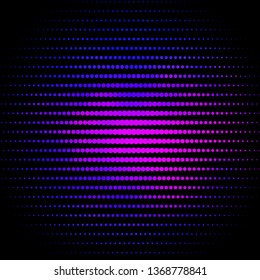 Light Blue, Red vector background with circles. Abstract decorative design in gradient style with bubbles. Pattern for business ads.