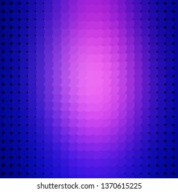 Light Blue, Red vector background with circles. Colorful illustration with gradient dots in nature style. Design for your commercials.